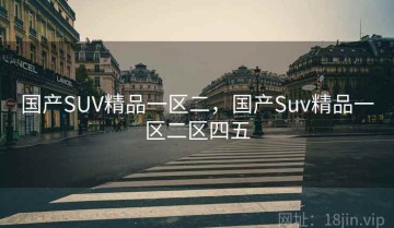 国产SUV精品一区二，国产Suv精品一区二区四五