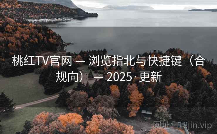 桃红TV官网 — 浏览指北与快捷键（合规向） — 2025·更新