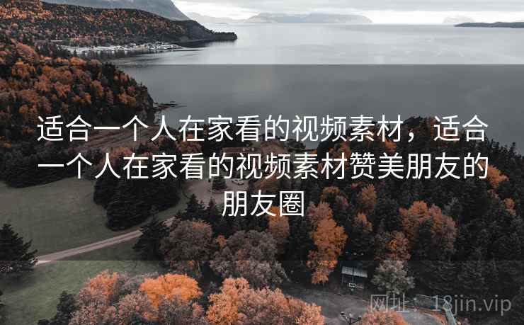 适合一个人在家看的视频素材，适合一个人在家看的视频素材赞美朋友的朋友圈